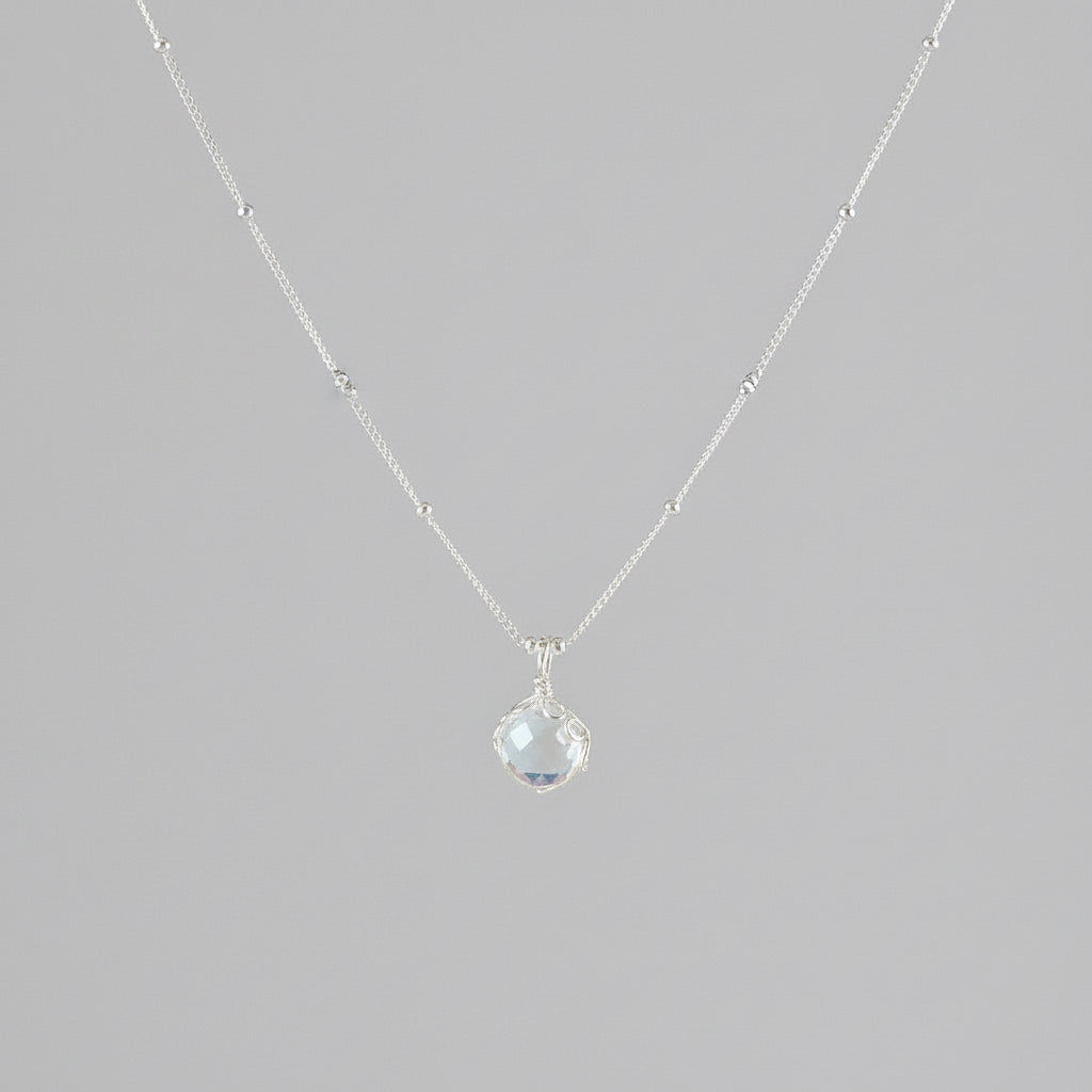 Moonstone Glow Pendant Necklace