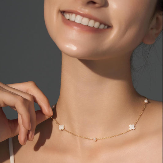 Freshwater Mother of Pearl Necklace